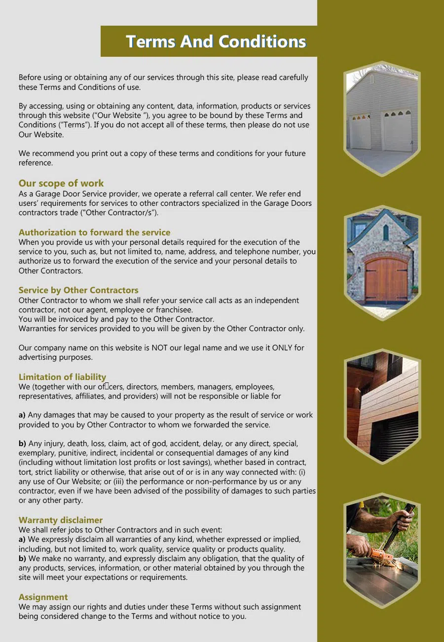 HighTech Garage Doors Glendale, AZ 623-295-3088